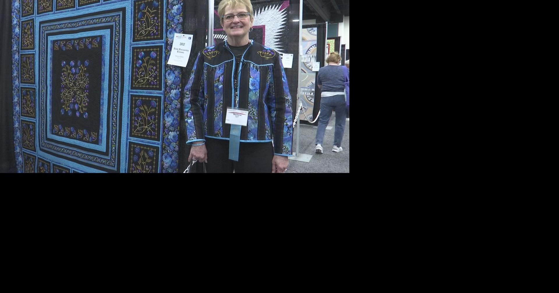 Quilter shows off quilt with matching outfit | News | WPSD Local 6