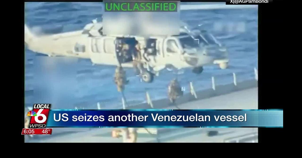 U.S. seizes another Venezuelan vessel
