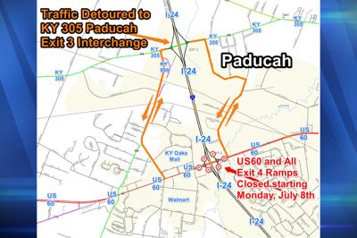 Kytc Reminds Drivers To Plan Ahead For 5 Week Closure Of All I 24