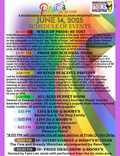 Pride celebrations take over the strip in downtown Carbondale News Pride celebrations take over the strip in downtown Carbondale News