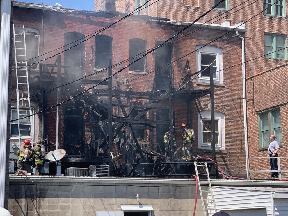 Four apartments damaged in downtown Paducah fire News WPSD Local 6