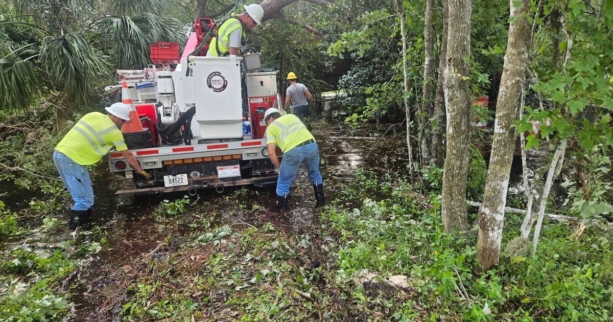Paducah Power System crew heads to Florida to assist in hurricane recovery | News Paducah Power System crew heads to Florida to assist in hurricane recovery | News