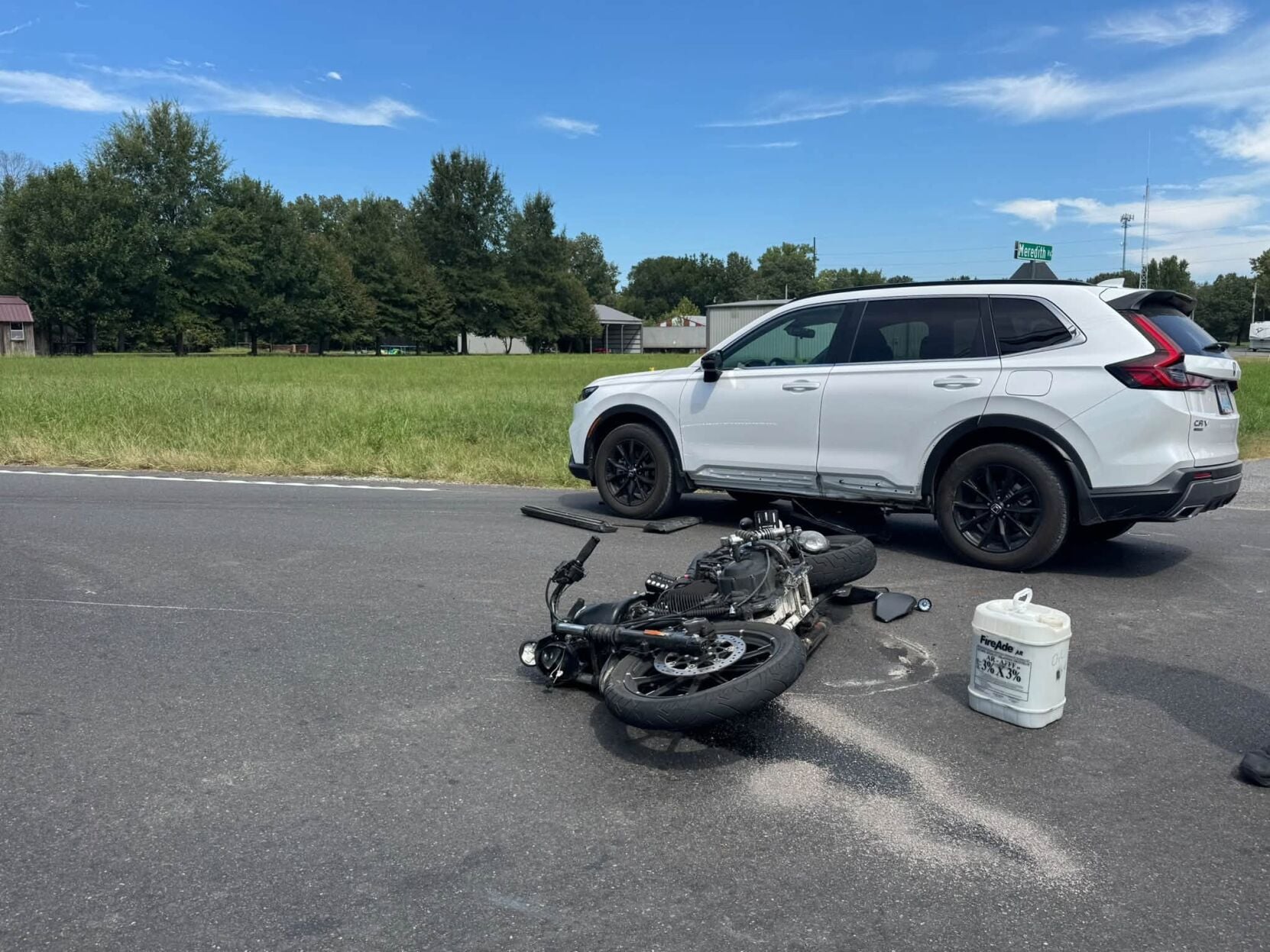 Concord FD: Two-vehicle collision injures motorcyclist | <span