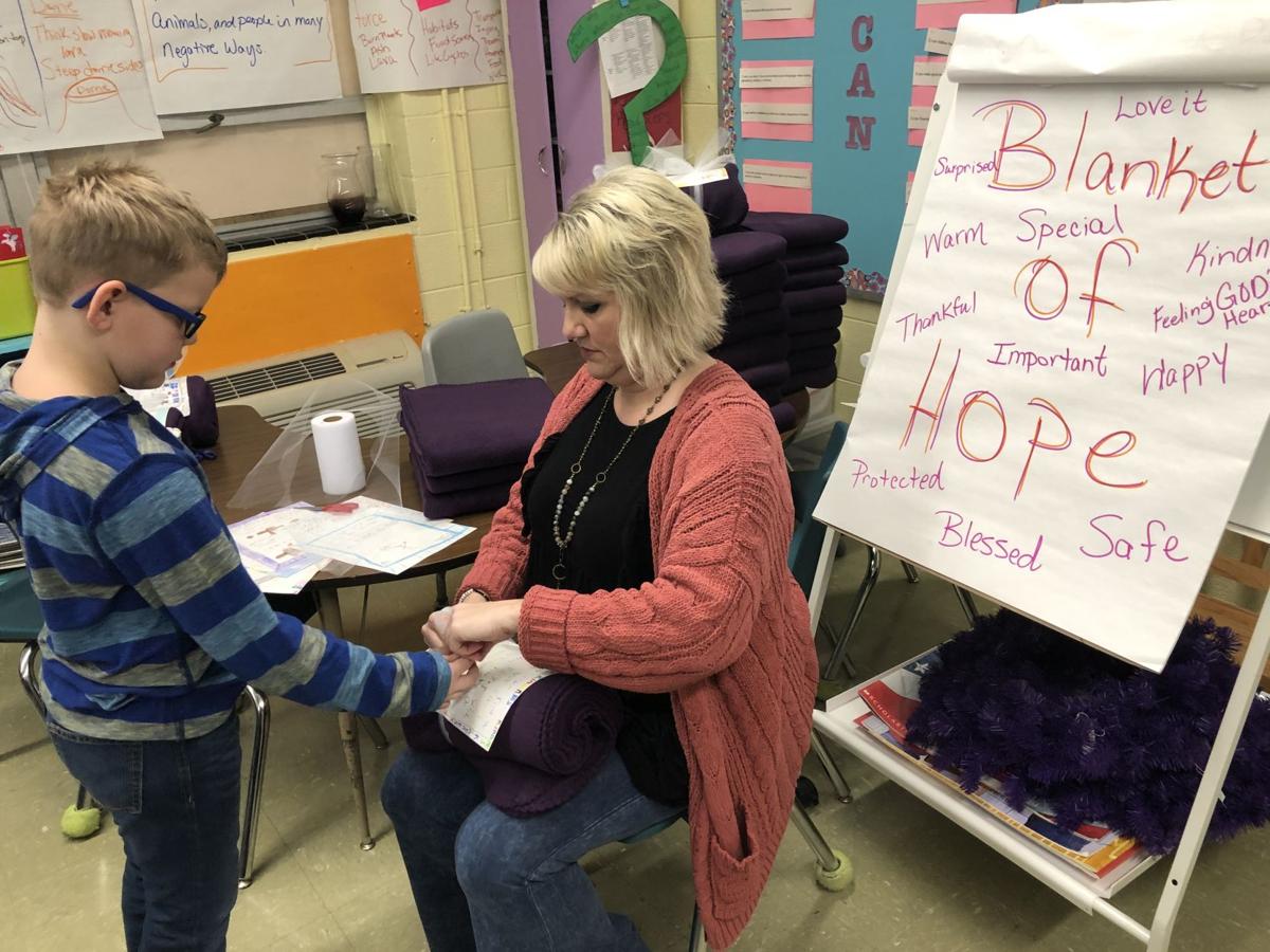 Weakley County students spread kindness through Blankets of Hope News