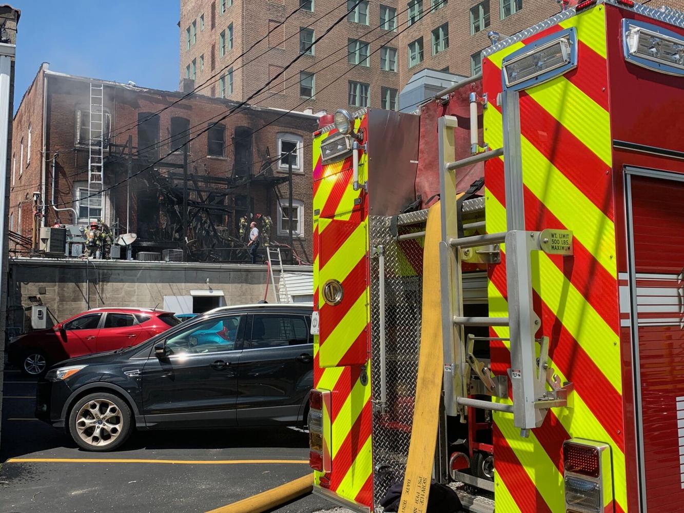 Four apartments damaged in downtown Paducah fire News WPSD Local 6