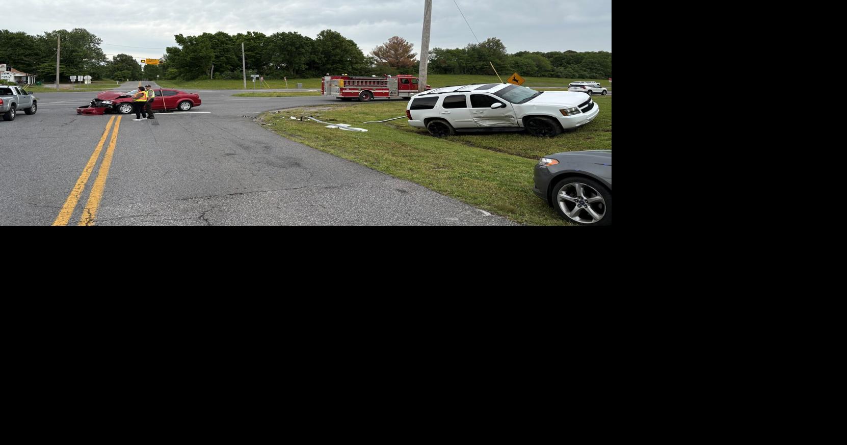 GCSO: Two vehicle collision sends two people to the hospital