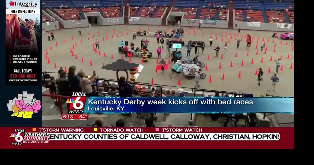 Kentucky Derby week kicks off with bed races