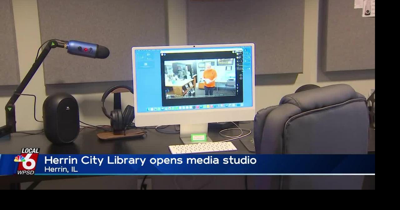 Herrin City Library opens media studio