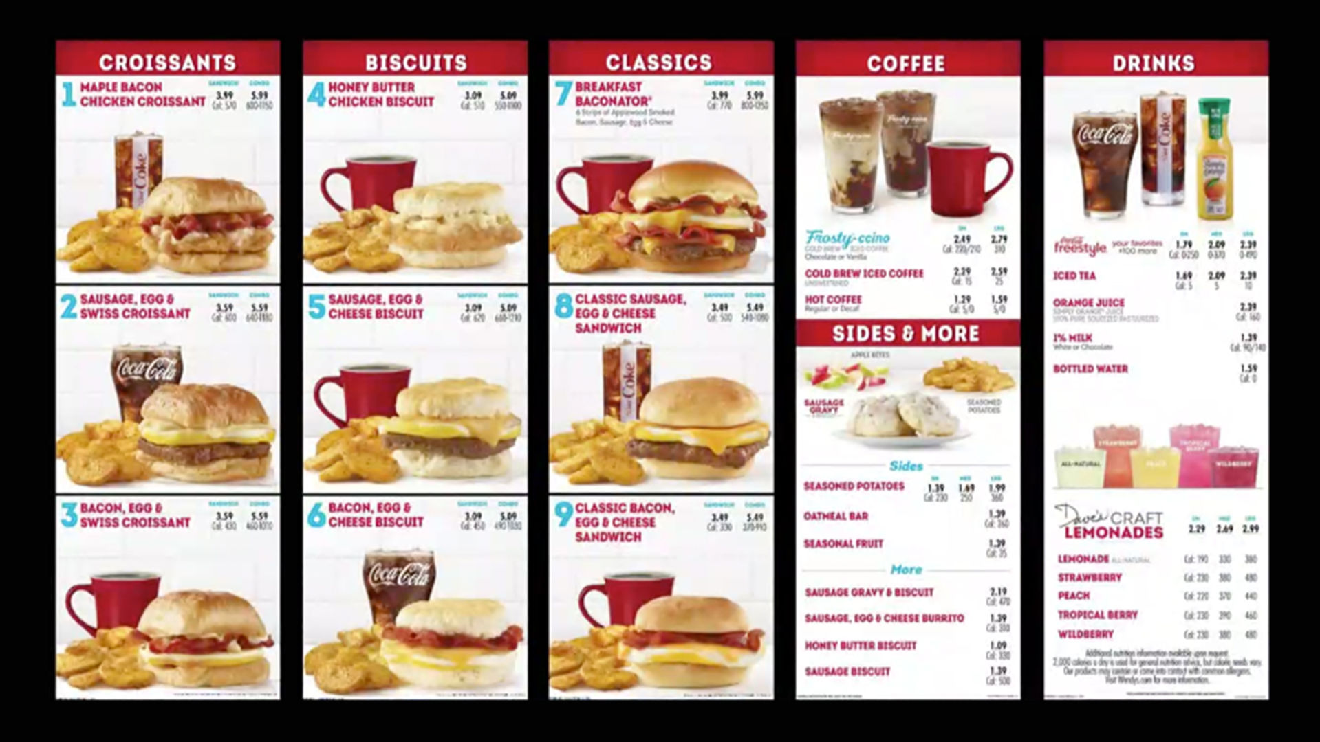 What time does wendy's start serving lunch sales