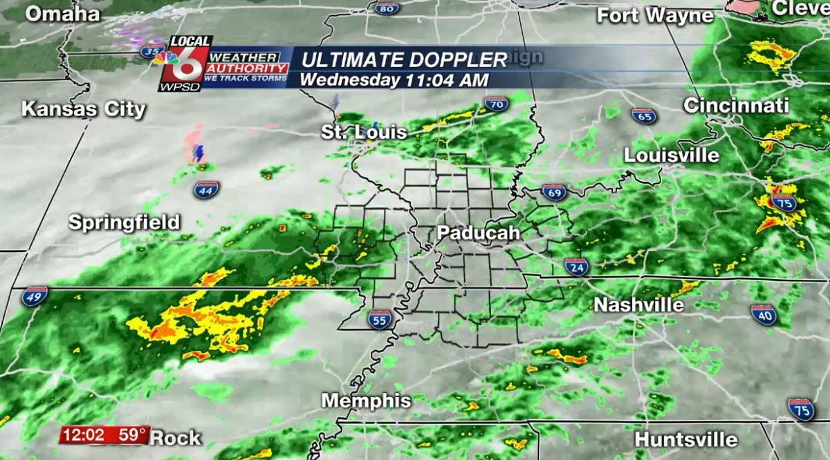 Tracking strong storms and flooding threat Dailyforecast WPSD Local 6