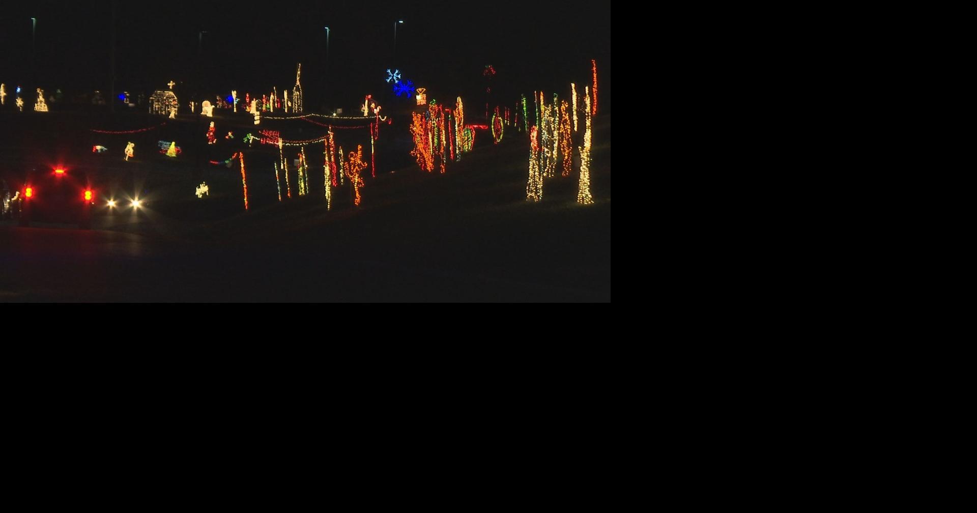 Christmas decorations light up Mike Miller Park News WPSD Local 6