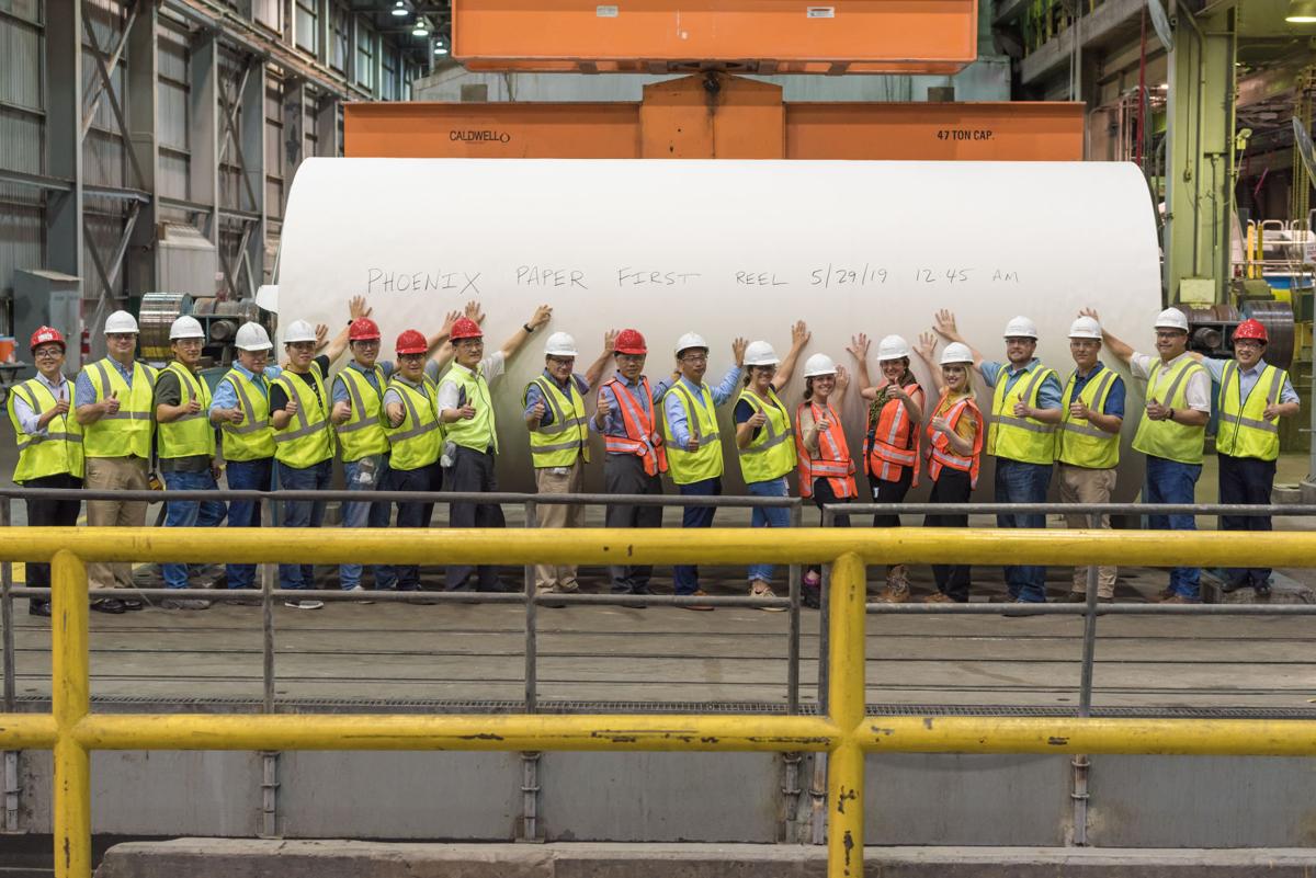 With first roll complete, Phoenix Paper officially operating in