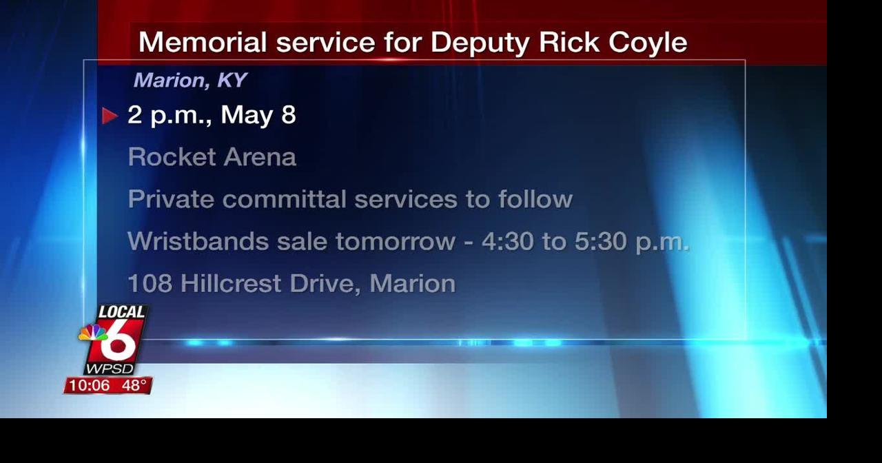Funeral arrangements announced for Deputy Rick Coyle