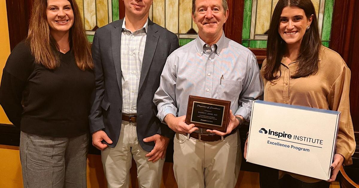 Paducah physician recognized for excellence in obstructive sleep apnea surgery | News Paducah physician recognized for excellence in obstructive sleep apnea surgery | News