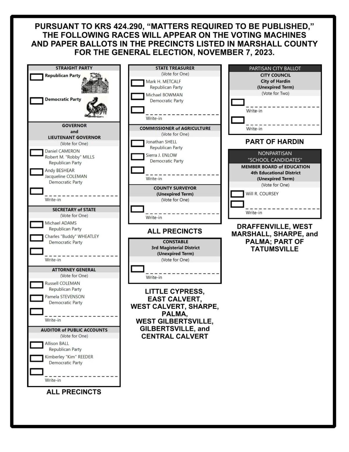 What to expect at the polls on Election Day News WPSD Local 6