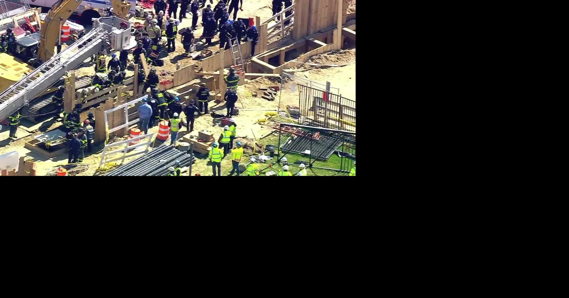 2 workers killed in collapse at construction site at John F. Kennedy ...
