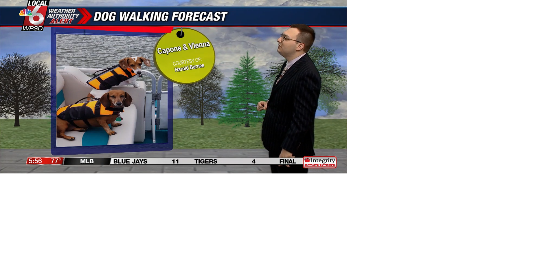 Dog walking forecast 7.25.25