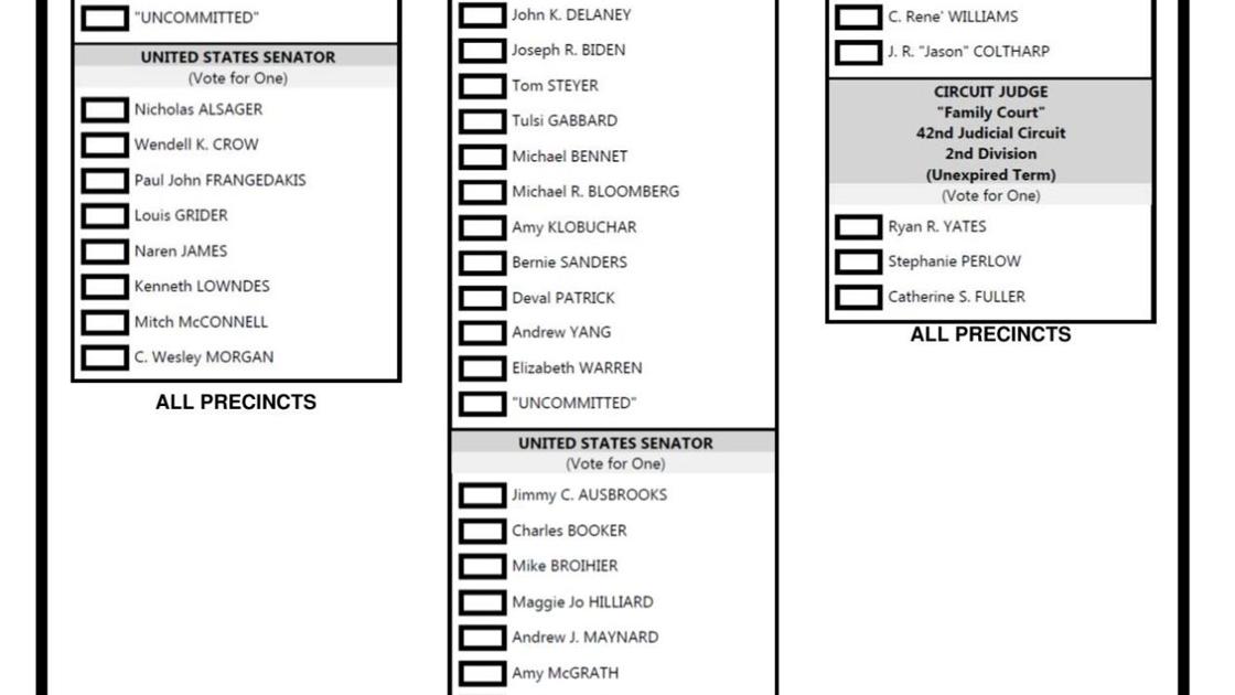 Marshall County sample ballot | | WPSD Local 6