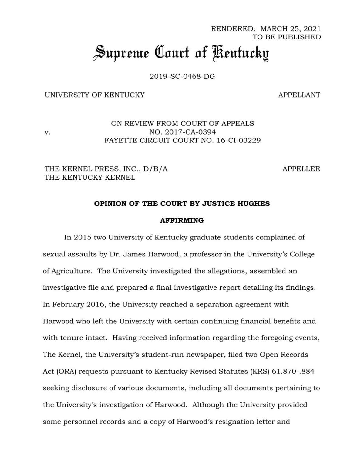 Ky Courts Docket - ce0g15n