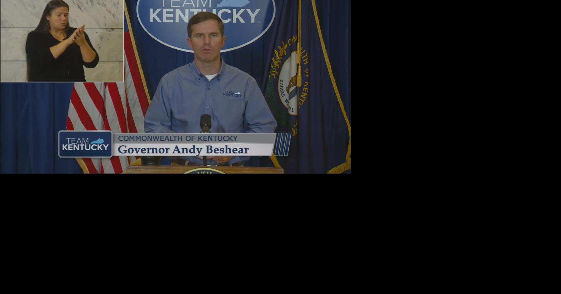 Kentucky Gov. Beshear announces hour long extension to state's bar