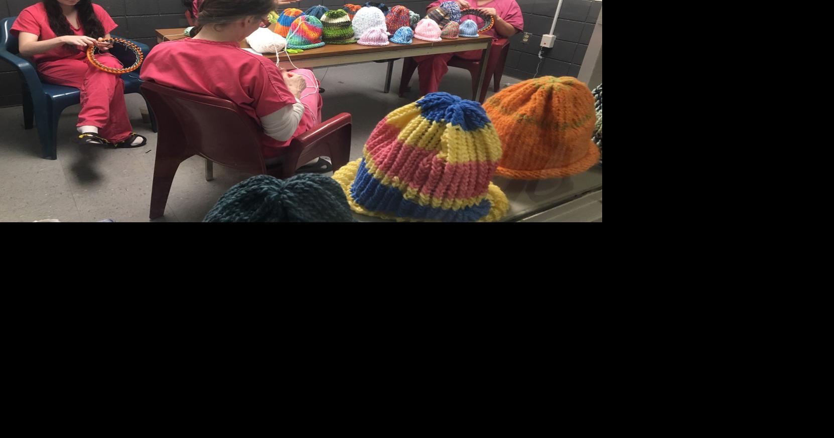 Inmates loom knit hats for people in need | News | WPSD Local 6