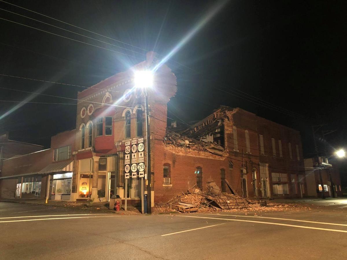 Historic building demolished after early morning collapse in Princeton