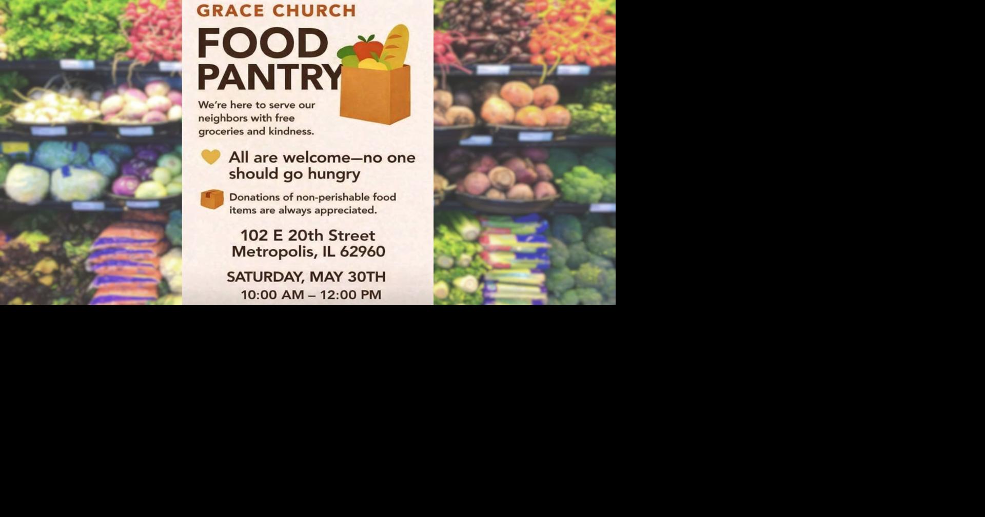 Read MoreGrace Church of Metropolis to hold grocery giveaway Saturday