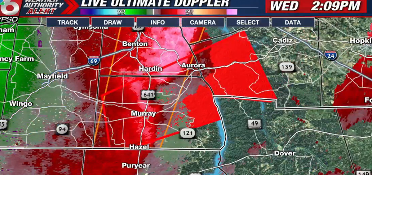 WATCHTrent Okerson midday weather update News WPSD Local 6