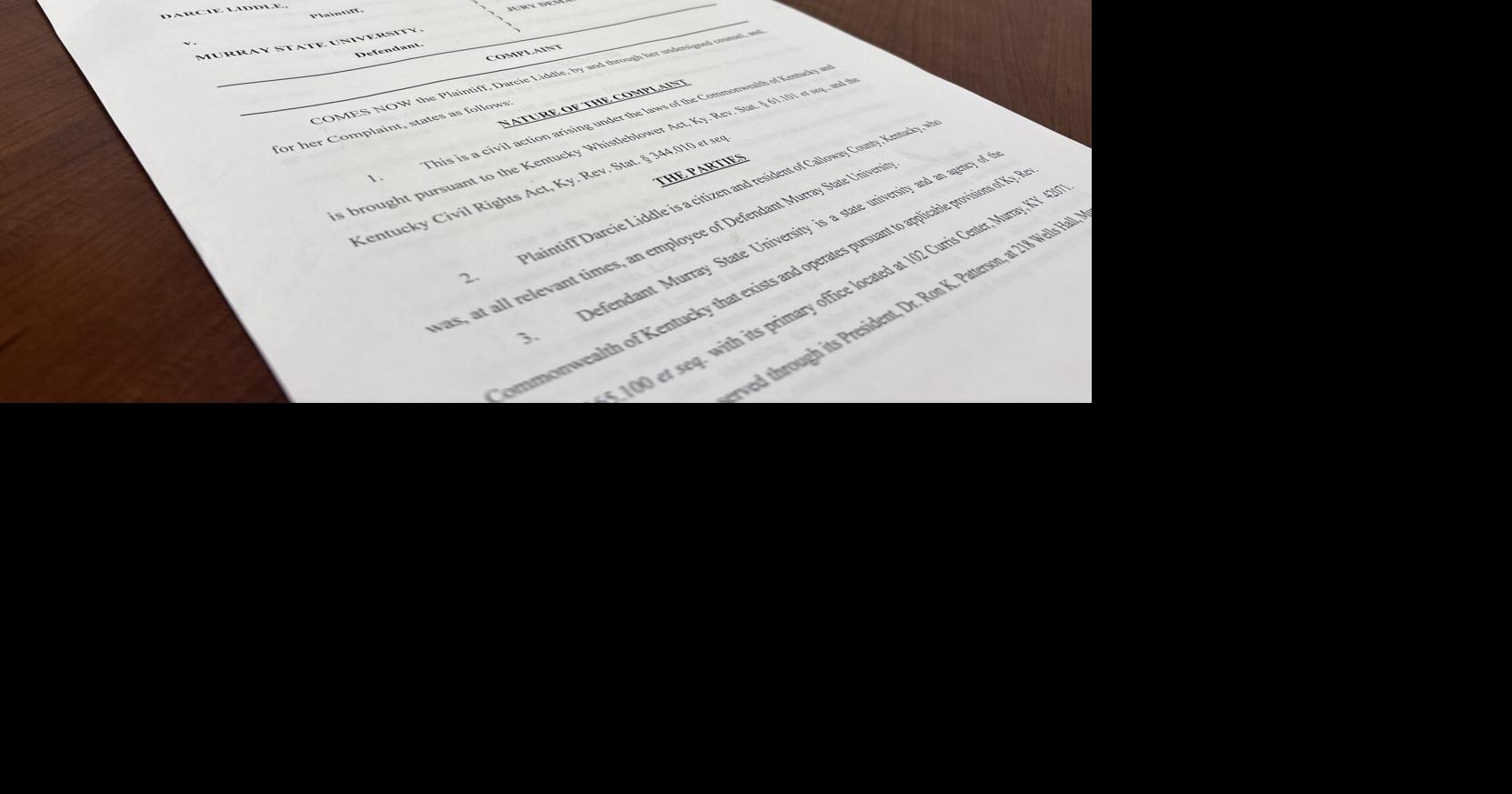 Murray State University employee files whistleblower, sex ...