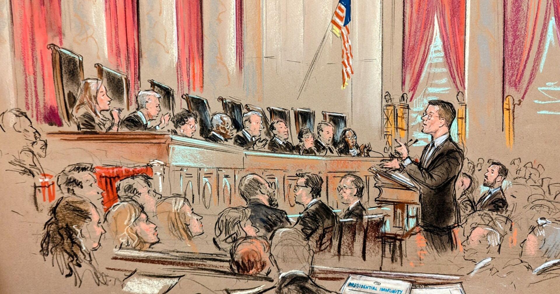 Takeaways from the Supreme Court arguments on Trump's absolute immunity claims | <span class="tnt-section-tag no-link">News</span> - Vimarsana News
