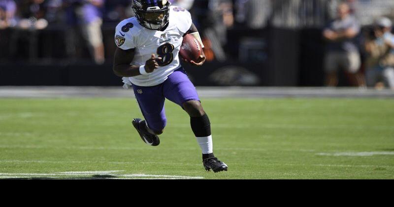 Lamar Jackson, former NFL MVP, of the Baltimore Ravens tests positive for  Covid-19