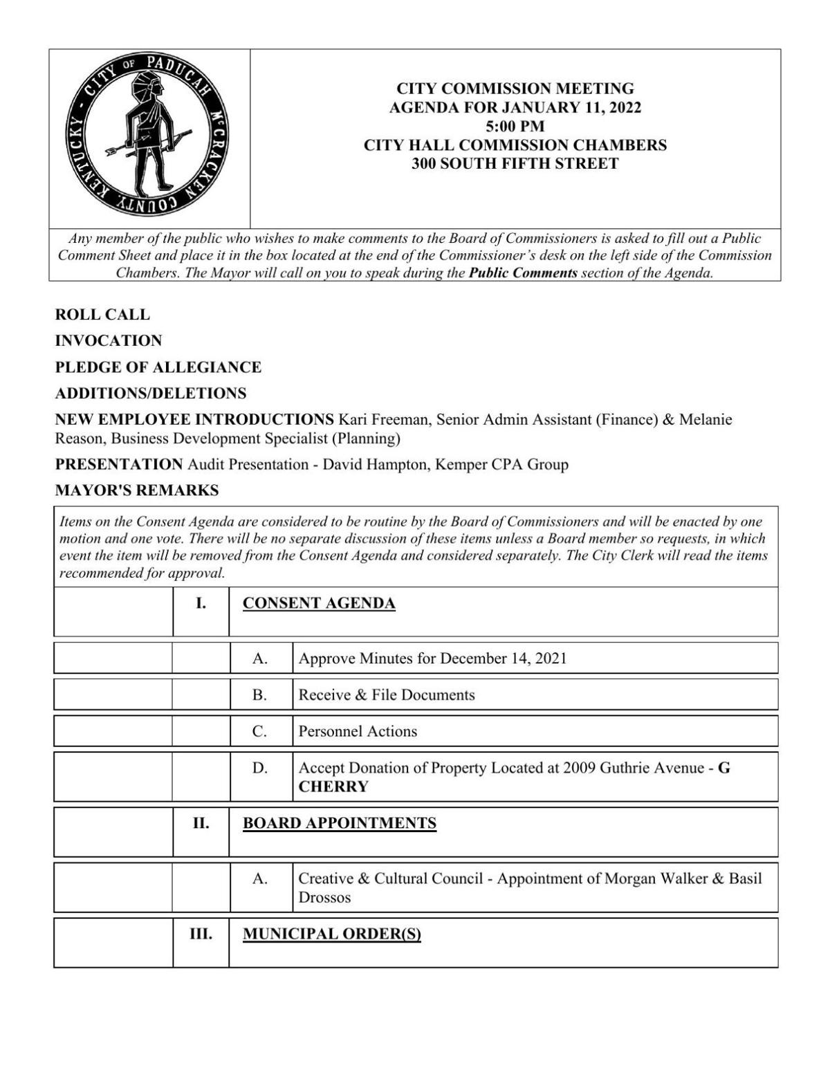 Paducah Commission approves annexation incentive plan News WPSD Local 6