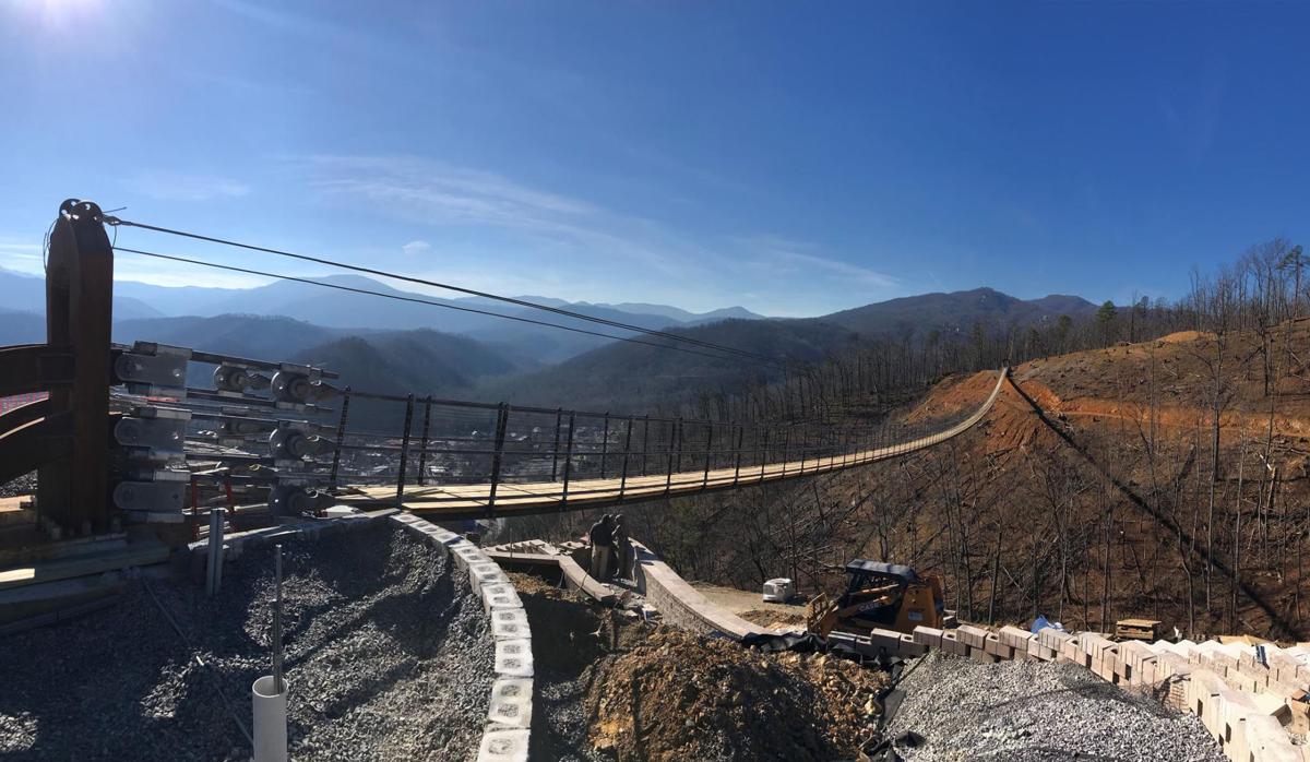 The Longest Pedestrian Suspension Bridge In The Us Opens In Tennessee Next Month Archive Wpsd Local 6
