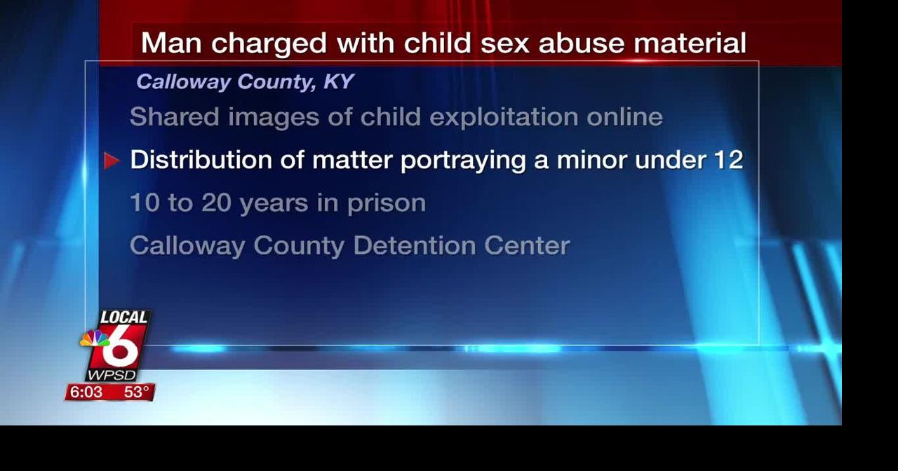 Man charged with child sex abuse material | Ott | WPSD Local 6