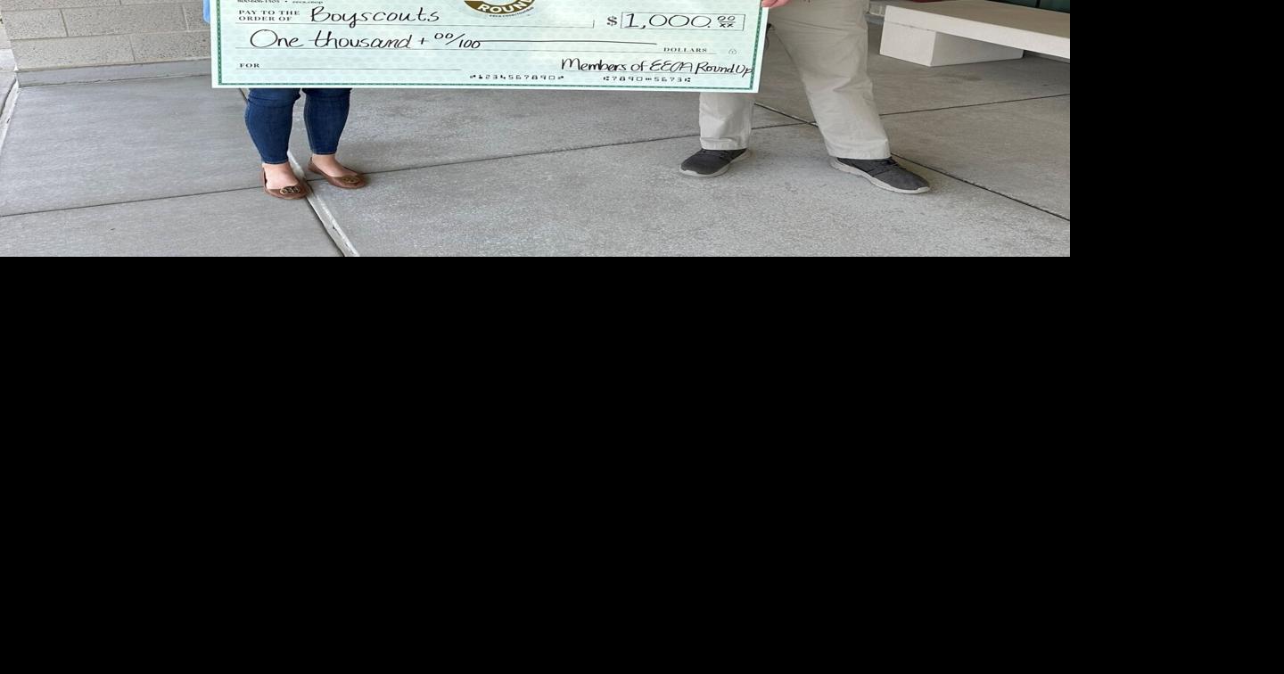 Organization representatives receive their large grant checks | | WPSD ...