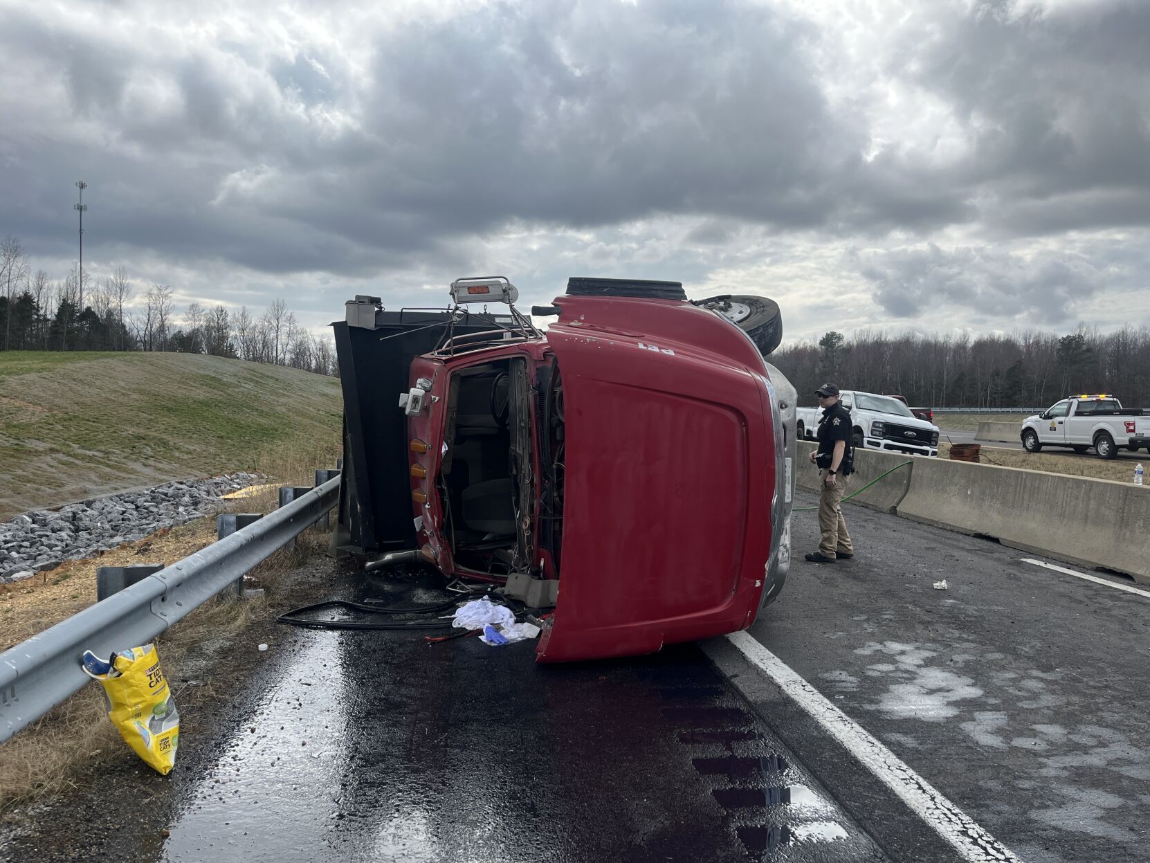 Sheriff's office releases details of overturned dump truck crash | News ...