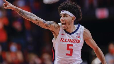 No. 14 Illini hold off K-State 72-64 in Hall of Fame Classic
