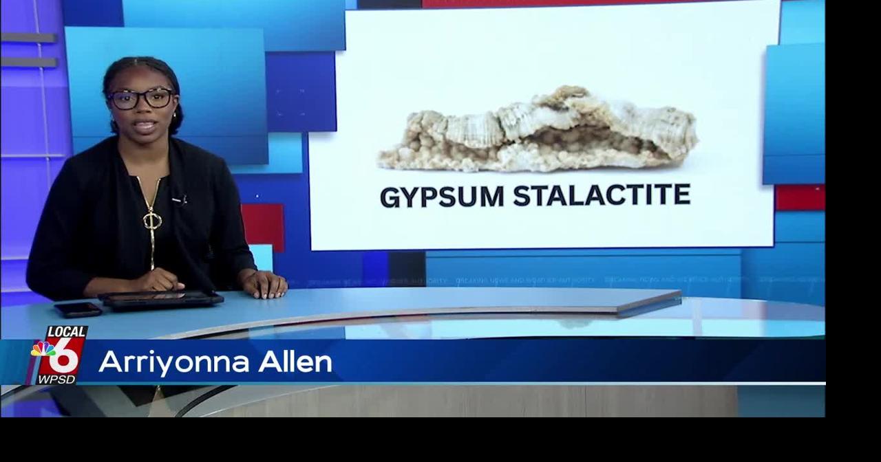 Gypsum Stalactite from Mammoth Cave taking center stage at the Smithsonian