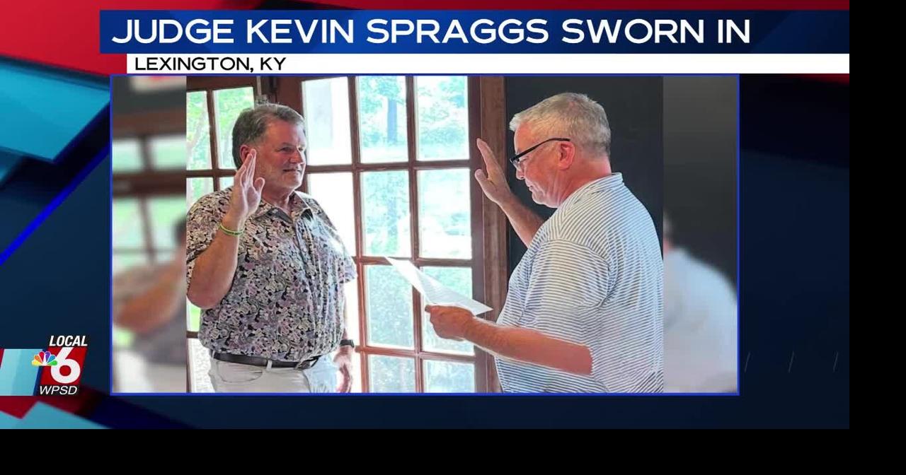 Marshall County Judge Executive Kevin Spraggs sworn in