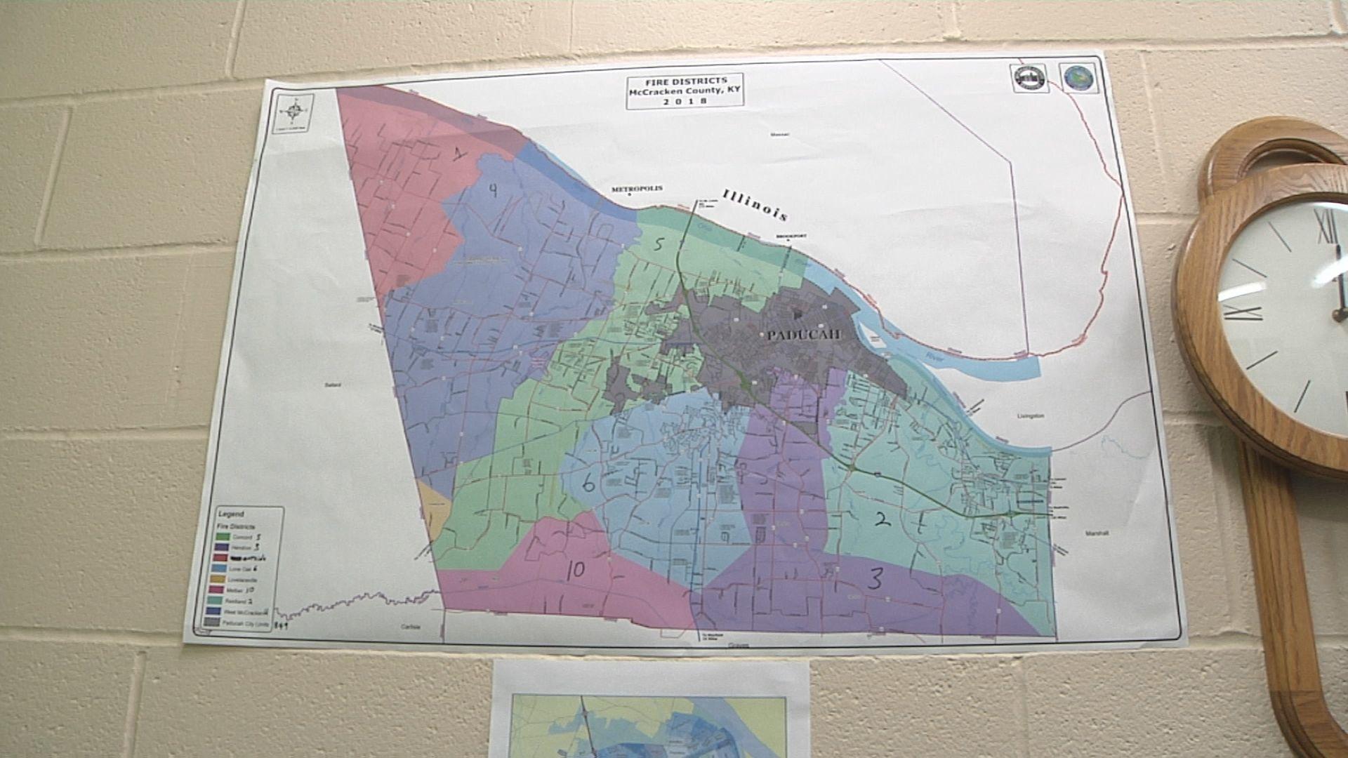 McCracken County PVA using Google Mapslike aerial footage to help