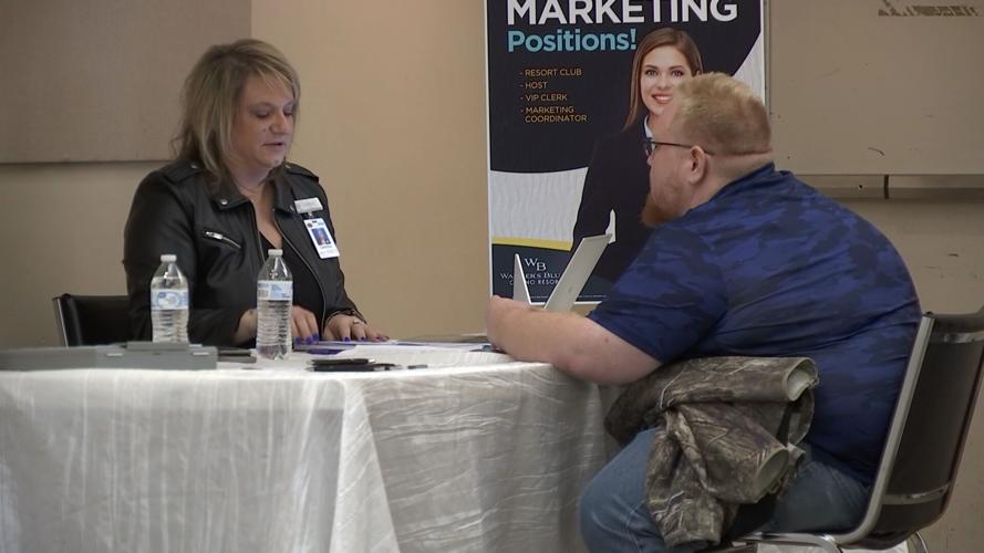 Walker's Bluff hosts career fair as it prepares to open casino resort