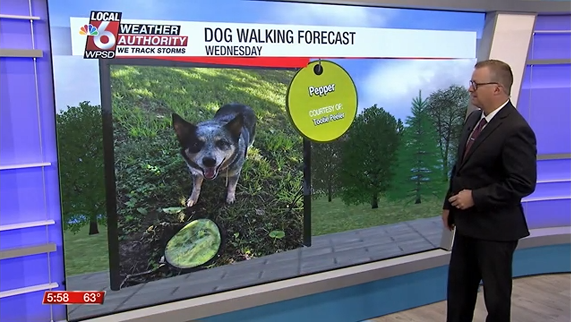 Dog walking forecast 9.17.25 | Weather | WPSD Local 6
