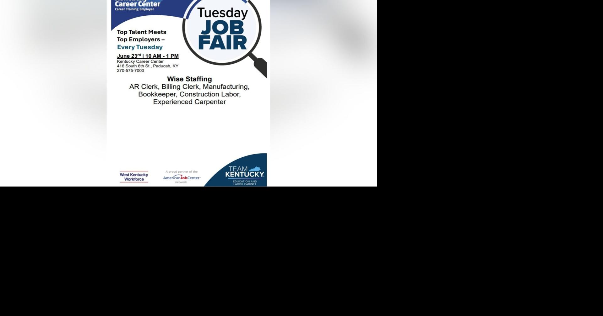 Kentucky Career Center to host job fair on June 23