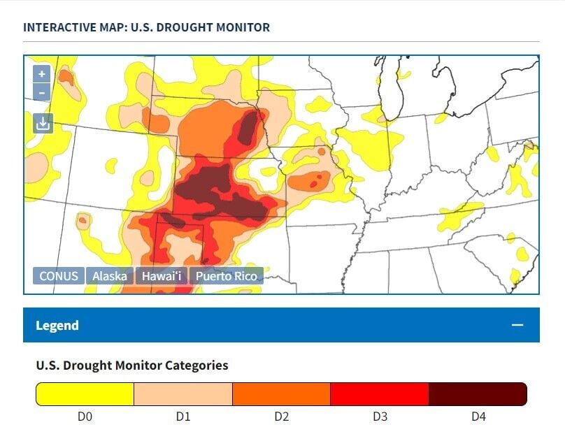 Missouri Governor Declares Drought Alert As Many Counties Face Dry To ...