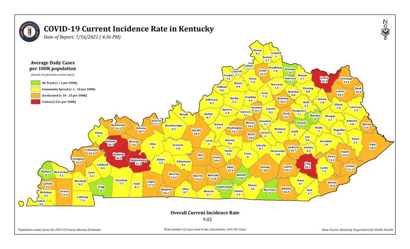 Delta variant 'spreading like wildfire' in Kentucky, state leaders warn