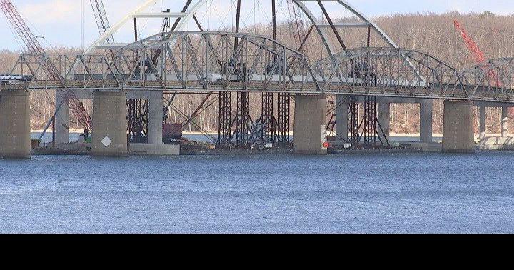 Waterways around Eggners Ferry Bridge construction now open to all boat