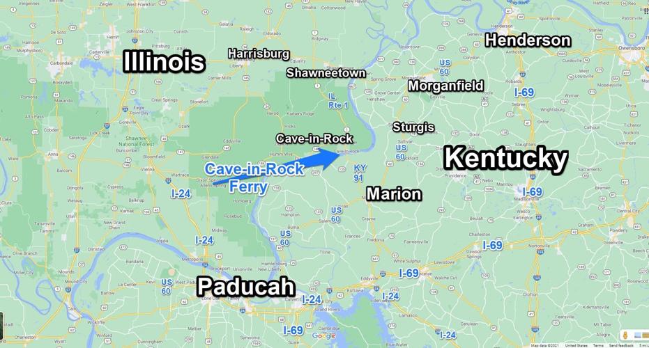 Cavein Rock Ferry reopens yet again News WPSD Local 6