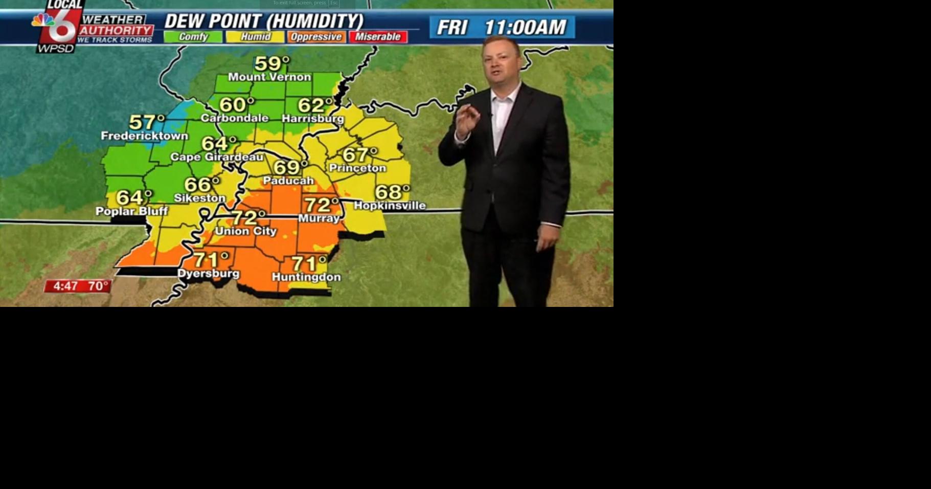 Wake up weather 8.9.24 | Newsletter Stories | WPSD Local 6