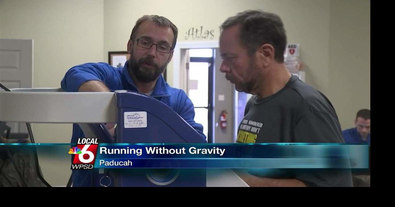 Go The Distance Runner Randy Newcomb Tries Out ‘anti Gravity Treadmill