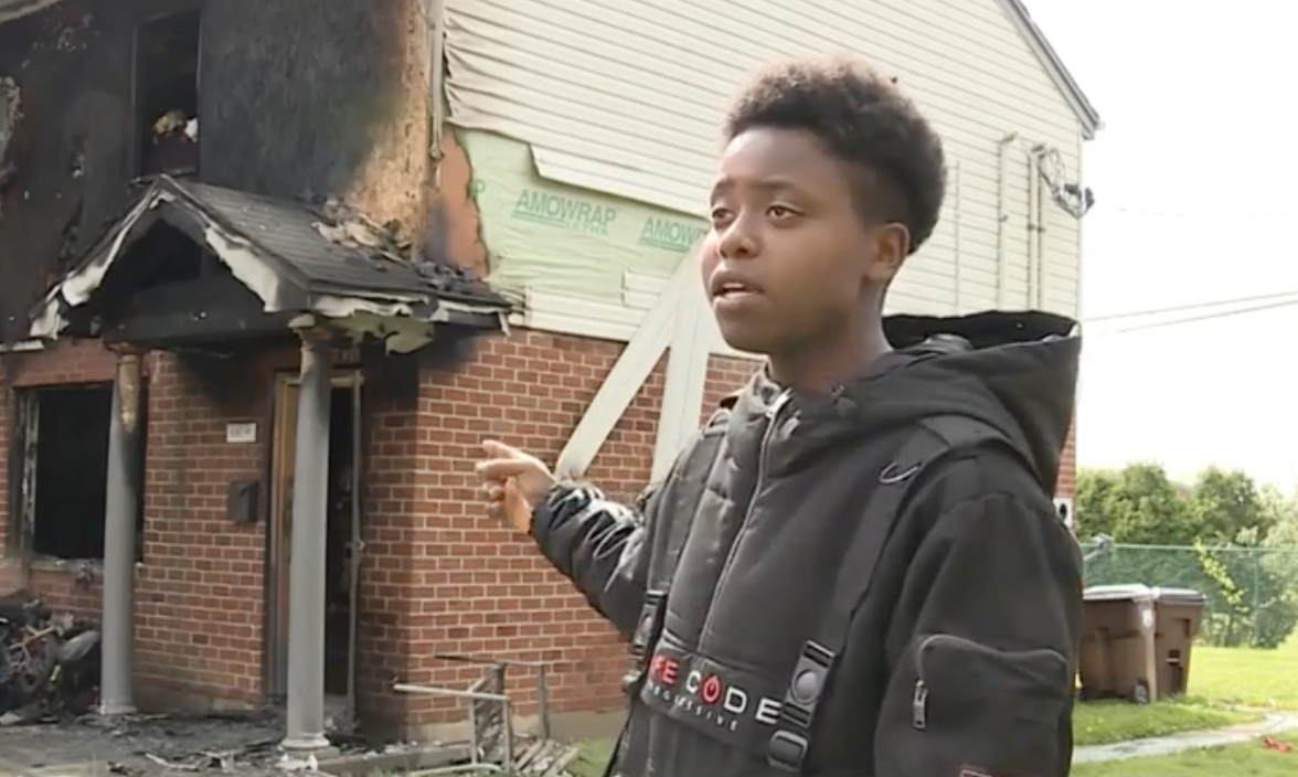 Teen rushes into burning house to help save children in Cincinnati ...
